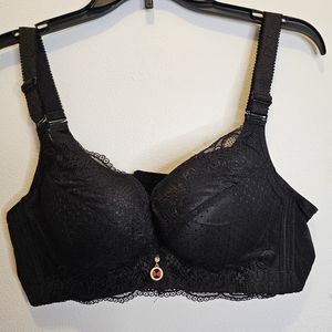 NWT FallSweet black bra Size 38C